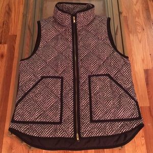 NWOT J Crew Quilted Down Vest